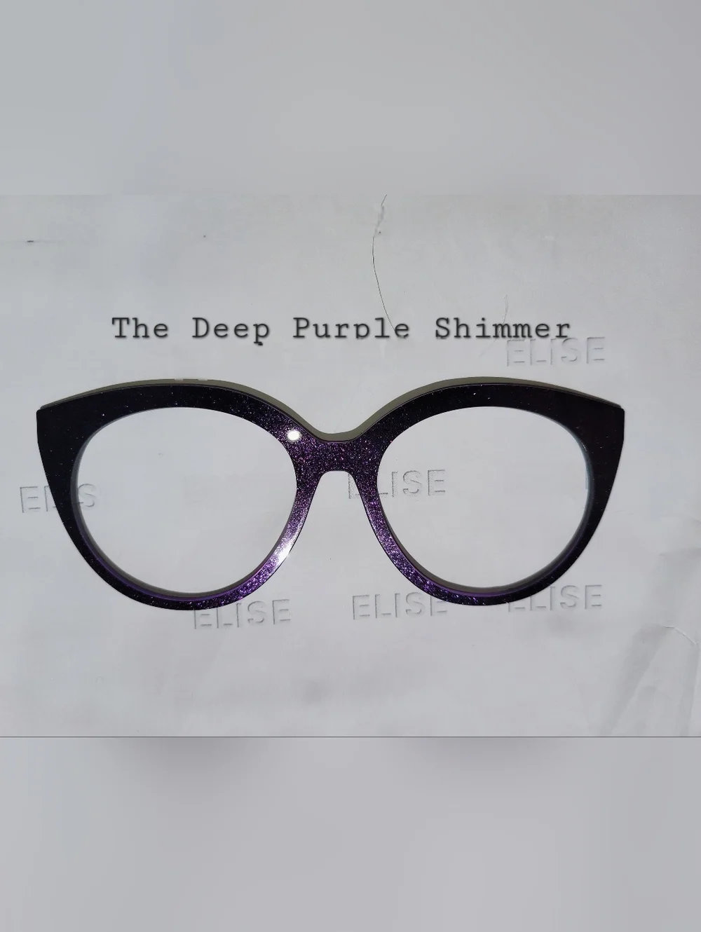 Pair Eyewear Zuri Style Magnetic Topper "The Deep Purple Shimmer"